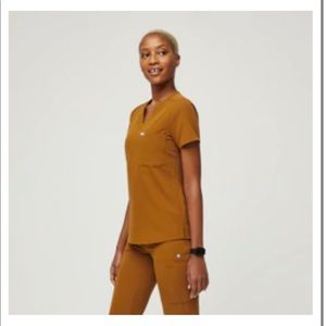 Figs Limited Edition Atlantic Fall Catarina Scrub Top XS